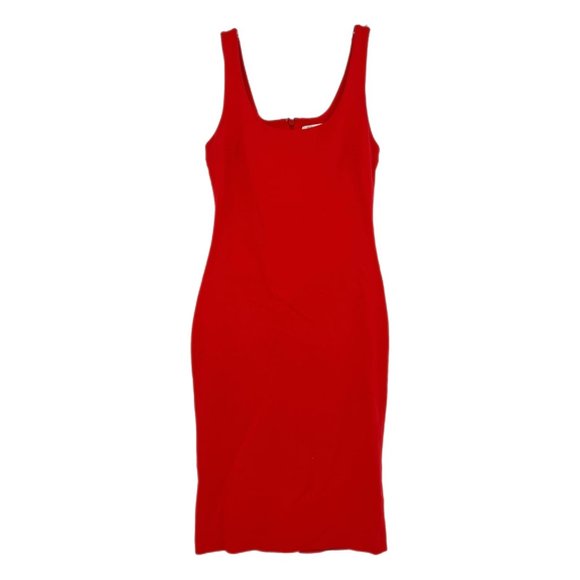 Babaton Red Bodycon Midi Dress | Party-Perfect - Picture 1 of 8